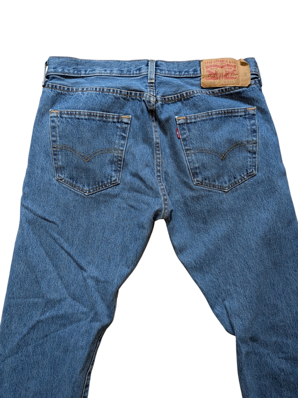 Levi's Vintage 501 Men's  Classic Wash Natural Fade Straight-Leg Jeans